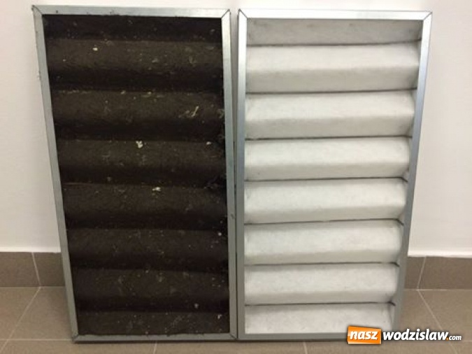 Zdjęcie w galerii na portalu naszwodzislaw.com: Pracownicy Manty pokazali jakim powietrzem oddychamy  wiadomości z regionu