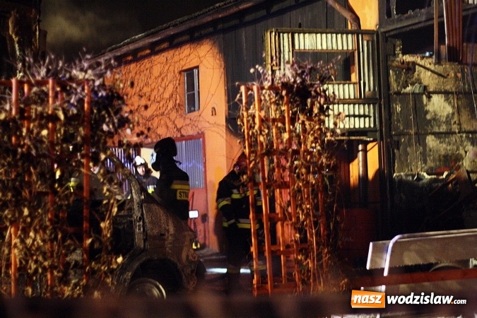 Zdjęcie w galerii na portalu naszwodzislaw.com: Pszów: Prace spawalnicze przyczyną pożaru. FOTO wiadomości z regionu
