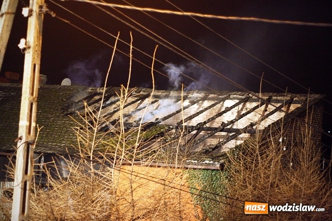Zdjęcie w galerii na portalu naszwodzislaw.com: Pszów: Prace spawalnicze przyczyną pożaru. FOTO wiadomości z regionu