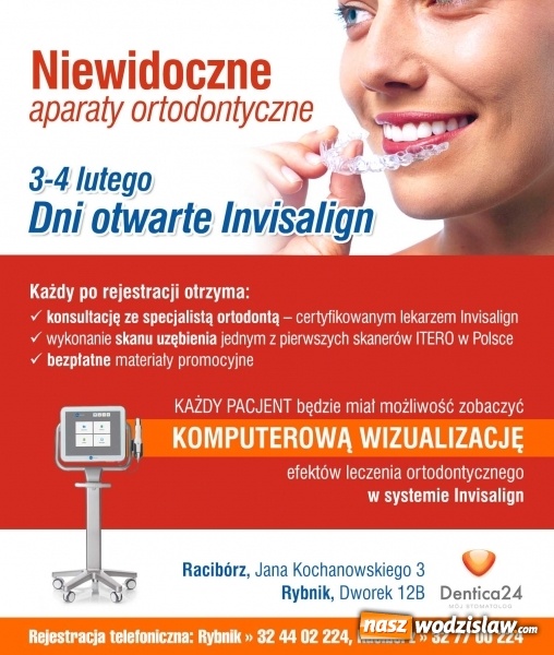 Zdjęcie w galerii na portalu naszwodzislaw.com: Niewidoczne aparaty ortodontyczne wiadomości z regionu