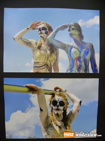 Zdjęcie w galerii na portalu naszwodzislaw.com: Wystawa Body Art w Bibliotece  wiadomości z regionu