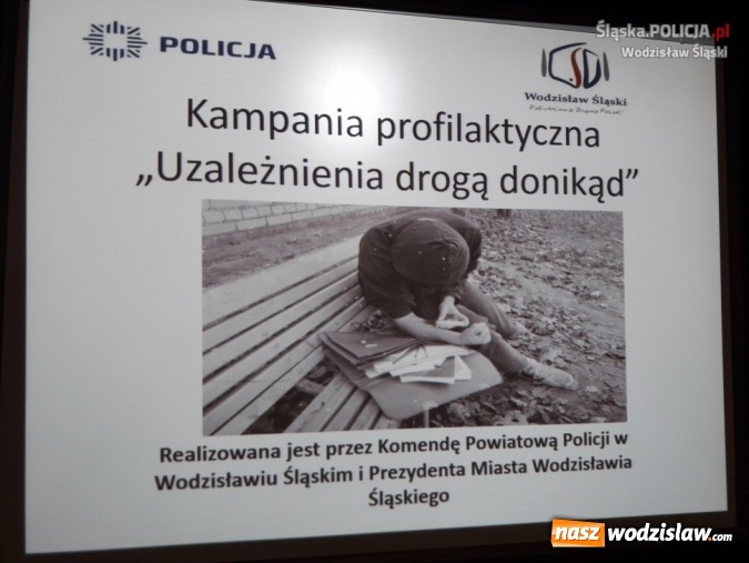 Zdjęcie w galerii na portalu naszwodzislaw.com: Uzależnienia drogą donikąd.&nbsp;Gimnazjaliści uczestnikami kampanii wiadomości z regionu