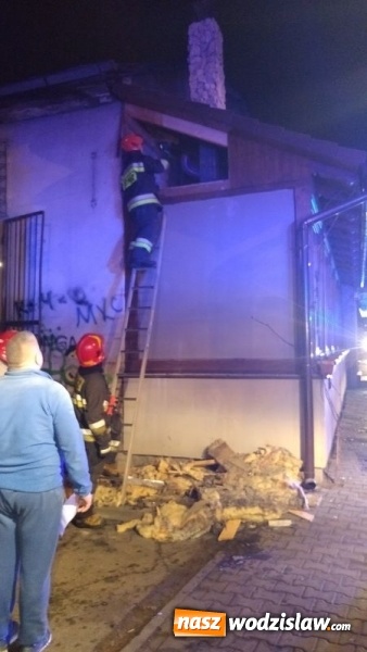 Zdjęcie w galerii na portalu naszwodzislaw.com: W Gorzycach przy Raciborskiej paliła się restauracja wiadomości z regionu