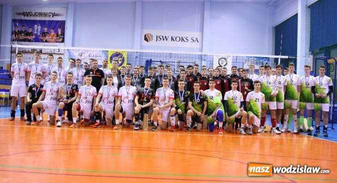 Zdjęcie w galerii na portalu naszwodzislaw.com: Radlin: Turniej Finałowy Mistrzostw Śląska Kadetów w siatkówce za nami wiadomości z regionu