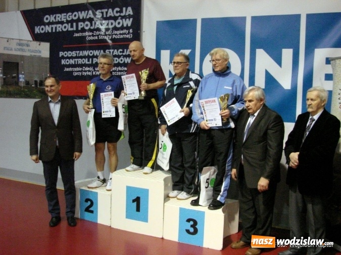 Zdjęcie w galerii na portalu naszwodzislaw.com: Sukcesy wodzisławskich tenisistów stołowych w 6. Grand Prix Polski Weteranów  wiadomości z regionu