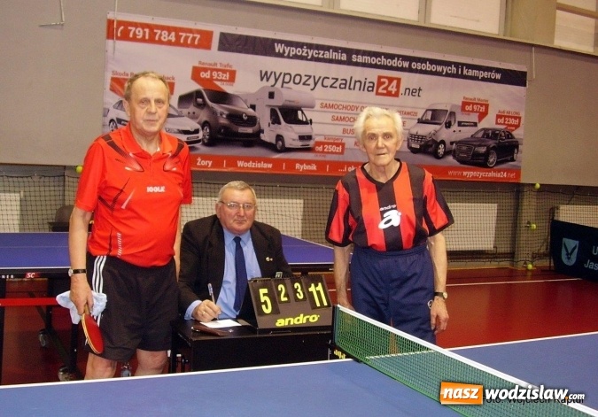 Zdjęcie w galerii na portalu naszwodzislaw.com: Sukcesy wodzisławskich tenisistów stołowych w 6. Grand Prix Polski Weteranów  wiadomości z regionu