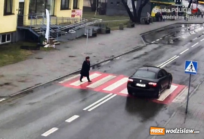 Zdjęcie w galerii na portalu naszwodzislaw.com: Policja sprawdzała, czy piesi i kierowcy zachowują się bezpiecznie  wiadomości z regionu