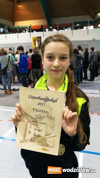Zdjęcie w galerii na portalu naszwodzislaw.com: Pierwsze miejsce dla zawodniczki UKS Trójka Radlin wiadomości z regionu