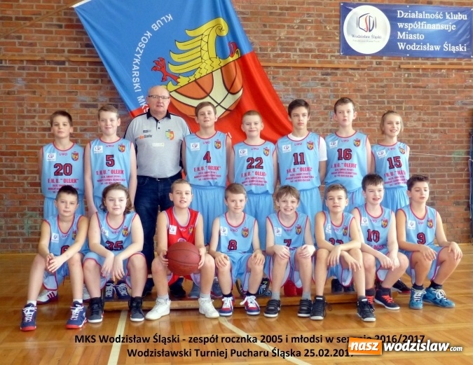Zdjęcie w galerii na portalu naszwodzislaw.com: Dwa zwycięstwa najmłodszych koszykarzy MKS Wodzisław w turnieju o Pucharu Śląska w mini - koszykówce wiadomości z regionu