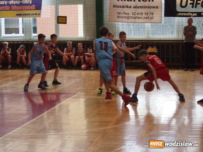 Zdjęcie w galerii na portalu naszwodzislaw.com: Dwa zwycięstwa najmłodszych koszykarzy MKS Wodzisław w turnieju o Pucharu Śląska w mini - koszykówce wiadomości z regionu