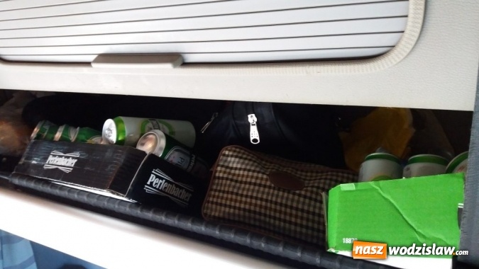 Zdjęcie w galerii na portalu naszwodzislaw.com: Świeżo upieczony serbski kierowca uczcił przyjazd do Polski butelką wódki  wiadomości z regionu