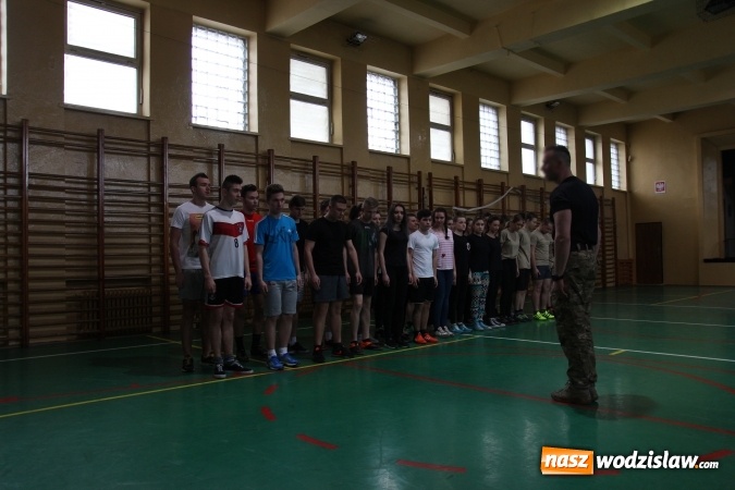 Zdjęcie w galerii na portalu naszwodzislaw.com: WF z Jednostką Wojskową AGAT w rydułtowskiej placówce  wiadomości z regionu