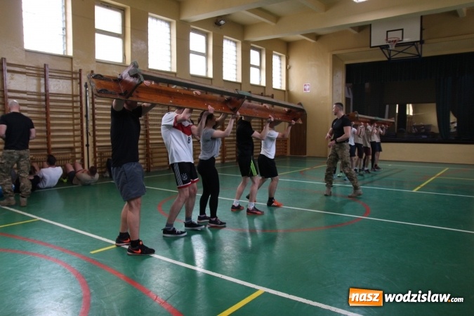 Zdjęcie w galerii na portalu naszwodzislaw.com: WF z Jednostką Wojskową AGAT w rydułtowskiej placówce  wiadomości z regionu