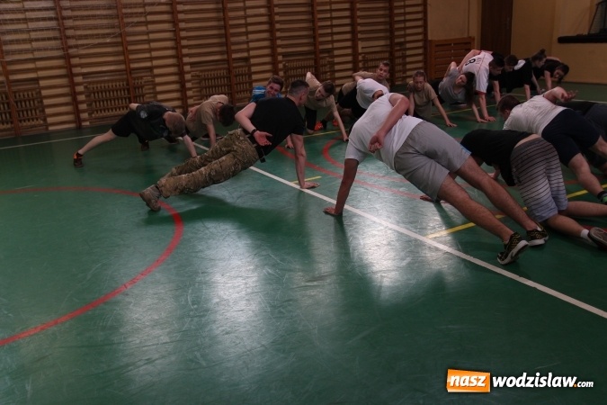 Zdjęcie w galerii na portalu naszwodzislaw.com: WF z Jednostką Wojskową AGAT w rydułtowskiej placówce  wiadomości z regionu