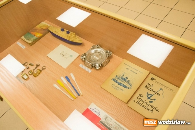 Zdjęcie w galerii na portalu naszwodzislaw.com: Historia statku MS Batory, czyli otwarcie wystawy w Rydułtowskim Centrum Kultury wiadomości z regionu