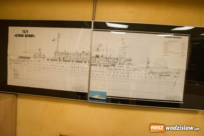 Zdjęcie w galerii na portalu naszwodzislaw.com: Historia statku MS Batory, czyli otwarcie wystawy w Rydułtowskim Centrum Kultury wiadomości z regionu