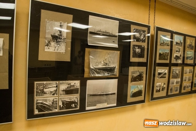 Zdjęcie w galerii na portalu naszwodzislaw.com: Historia statku MS Batory, czyli otwarcie wystawy w Rydułtowskim Centrum Kultury wiadomości z regionu