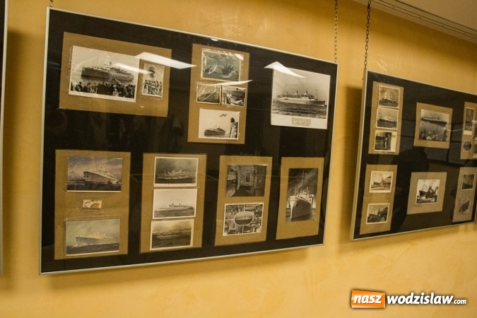 Zdjęcie w galerii na portalu naszwodzislaw.com: Historia statku MS Batory, czyli otwarcie wystawy w Rydułtowskim Centrum Kultury wiadomości z regionu