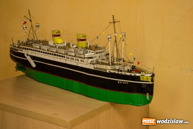 Zdjęcie w galerii na portalu naszwodzislaw.com: Historia statku MS Batory, czyli otwarcie wystawy w Rydułtowskim Centrum Kultury wiadomości z regionu