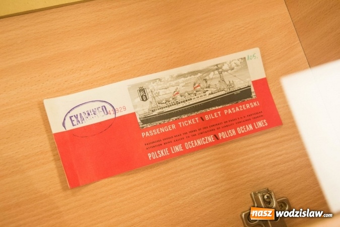 Zdjęcie w galerii na portalu naszwodzislaw.com: Historia statku MS Batory, czyli otwarcie wystawy w Rydułtowskim Centrum Kultury wiadomości z regionu