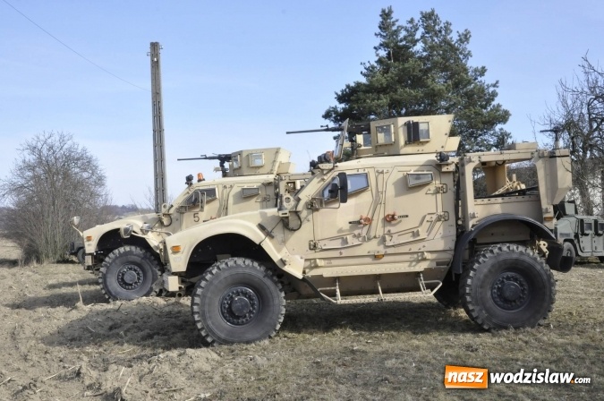 Zdjęcie w galerii na portalu naszwodzislaw.com: Polska armia ćwiczy w starych Nieboczowach wiadomości z regionu