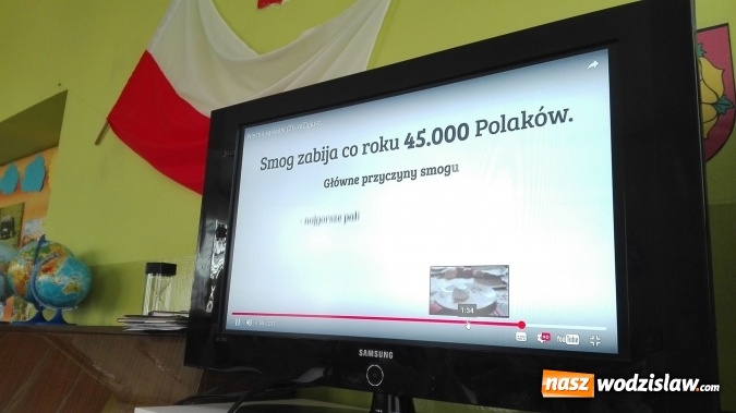 Zdjęcie w galerii na portalu naszwodzislaw.com: Nie truj sąsiada. Akcja antysmogowa w przedszkolu nr 6  wiadomości z regionu