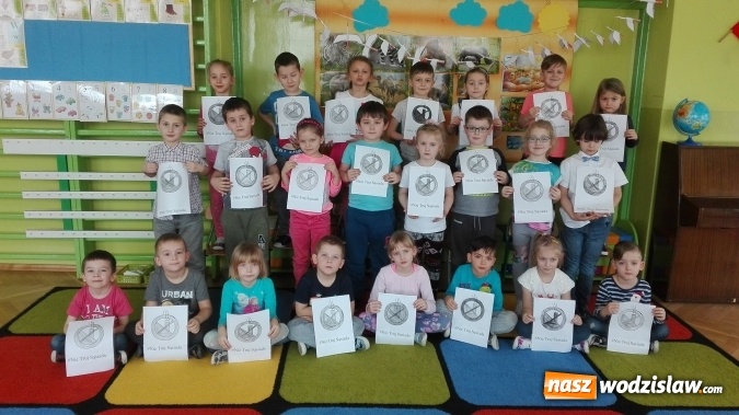Zdjęcie w galerii na portalu naszwodzislaw.com: Nie truj sąsiada. Akcja antysmogowa w przedszkolu nr 6  wiadomości z regionu