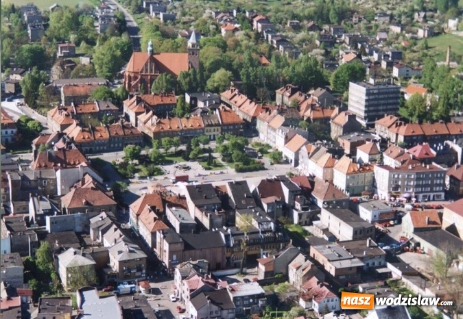 Zdjęcie w galerii na portalu naszwodzislaw.com: Wodzisław Śląski sprzed lat. Zobacz nasze miasto z lotu ptaka! wiadomości z regionu