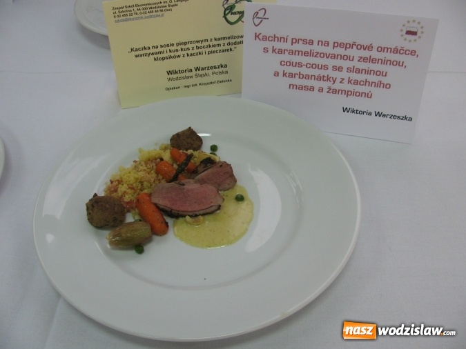 Zdjęcie w galerii na portalu naszwodzislaw.com: Srebro i podwójny brąz dla Ekonomika na Międzynarodowym Konkursie Gastronomicznym wiadomości z regionu