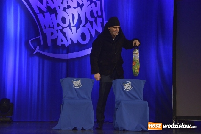 Zdjęcie w galerii na portalu naszwodzislaw.com: Kabaret Młodych Panów bawił w WCK wiadomości z regionu