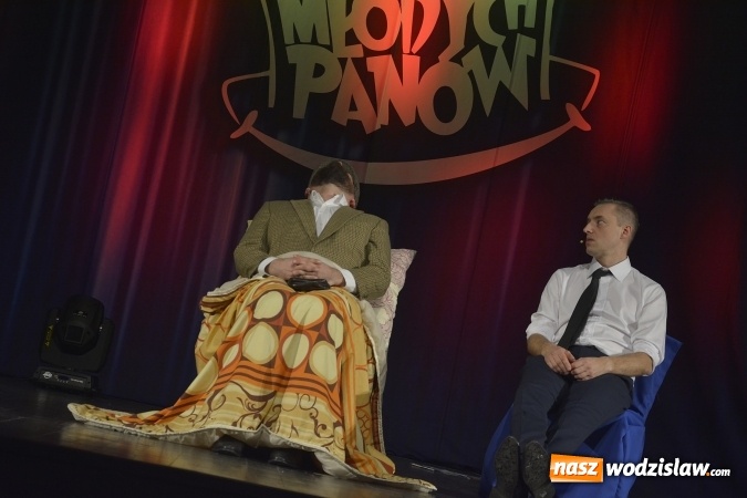 Zdjęcie w galerii na portalu naszwodzislaw.com: Kabaret Młodych Panów bawił w WCK wiadomości z regionu