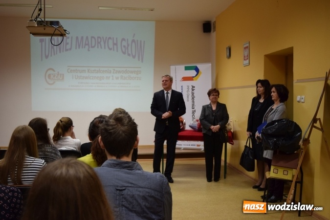 Zdjęcie w galerii na portalu naszwodzislaw.com: Uczniowie z powiatu raciborskiego i wodzisławskiego rywalizowali w kolejnej edycji Turnieju Mądrych Głów wiadomości z regionu