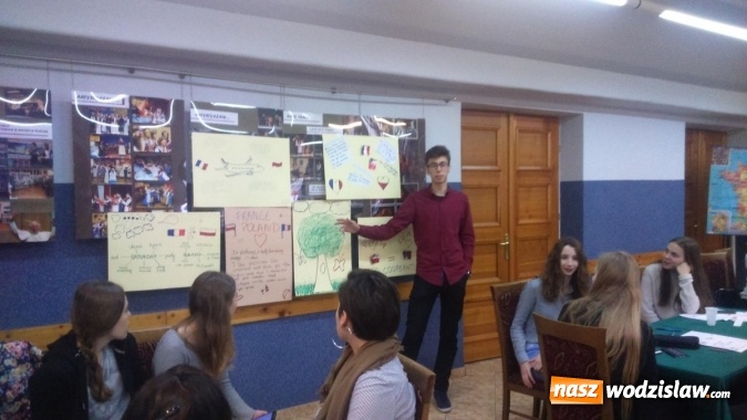 Zdjęcie w galerii na portalu naszwodzislaw.com: Z Francuzami po angielsku wiadomości z regionu