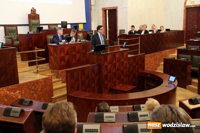 Zdjęcie w galerii na portalu naszwodzislaw.com: O planach żeglownego połączenia Dunaju, Odry i Łaby w sali Sejmu Śląskiego wiadomości z regionu