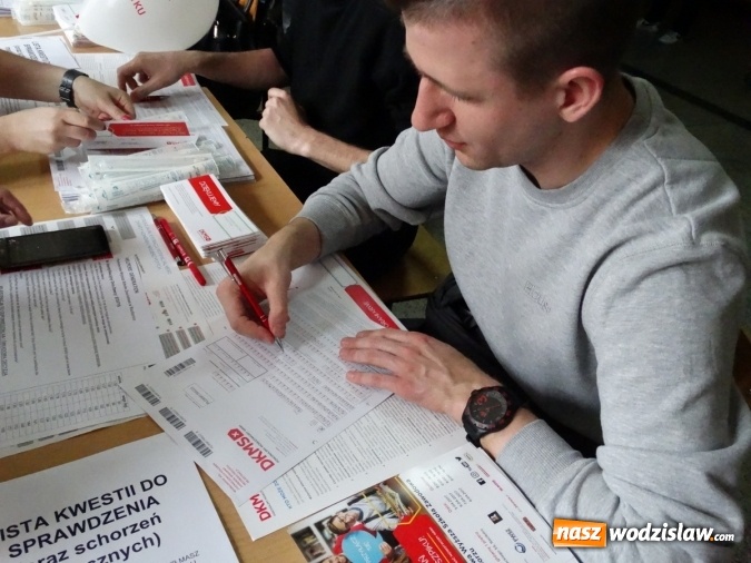 Zdjęcie w galerii na portalu naszwodzislaw.com: Dołącz do walki z nowotworami krwi! Zarejestruj się jako potencjalny Dawca szpiku wiadomości z regionu