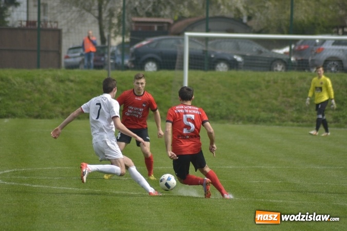Zdjęcie w galerii na portalu naszwodzislaw.com: Klasa okręgowa: W starciu Naprzodów lepszy ten z Borucina wiadomości z regionu
