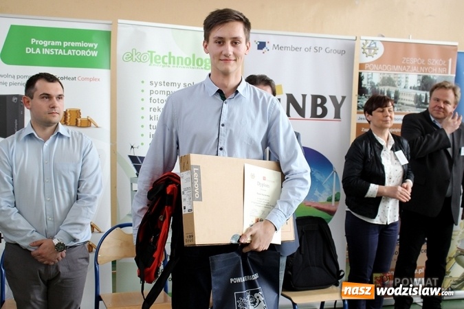 Zdjęcie w galerii na portalu naszwodzislaw.com: Paweł Karnówka najlepszy w Ogólnopolskim Konkursie Wiedzy o Energetyce Odnawialnej wiadomości z regionu