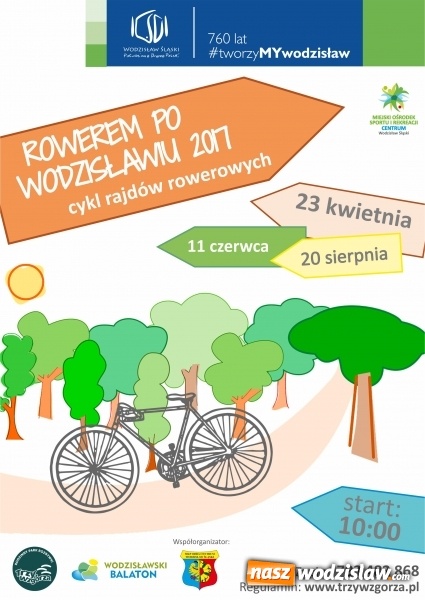 Zdjęcie w galerii na portalu naszwodzislaw.com: Rusza kolejna edycja cyklu Rowerem po Wodzisławiu wiadomości z regionu