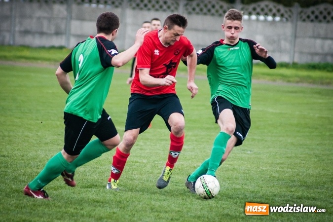 Zdjęcie w galerii na portalu naszwodzislaw.com: Klasa okręgowa: Podwójny pech Naprzodu  wiadomości z regionu