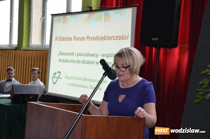 Zdjęcie w galerii na portalu naszwodzislaw.com: Forum Przedsiębiorczości: wodzisławski Ekonomik ramię w ramię z pracodawcami wiadomości z regionu