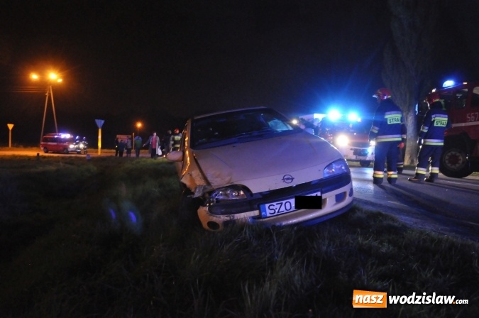 Zdjęcie w galerii na portalu naszwodzislaw.com: Nissan z powiatu wodzisławskiego zderzył się z oplem tigrą w Rzuchowie wiadomości z regionu