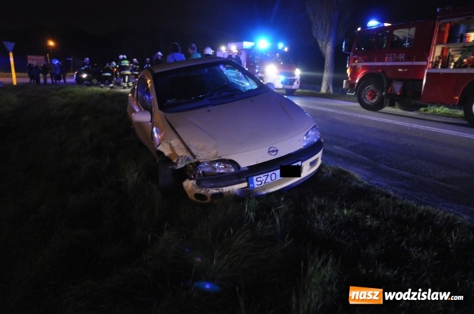 Zdjęcie w galerii na portalu naszwodzislaw.com: Nissan z powiatu wodzisławskiego zderzył się z oplem tigrą w Rzuchowie wiadomości z regionu