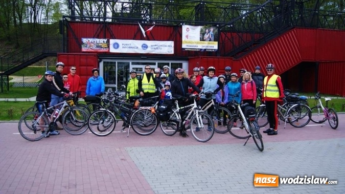 Zdjęcie w galerii na portalu naszwodzislaw.com: Rowerem po Wodzisławiu. Tym razem pogoda nie przeszkodziła wiadomości z regionu