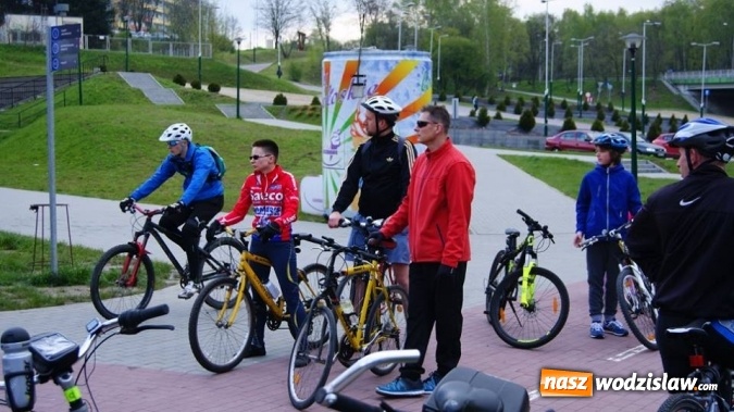 Zdjęcie w galerii na portalu naszwodzislaw.com: Rowerem po Wodzisławiu. Tym razem pogoda nie przeszkodziła wiadomości z regionu