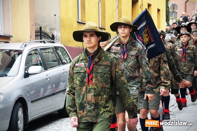 Zdjęcie w galerii na portalu naszwodzislaw.com: Święto Konstytucji 3 Maja. Obchody w Wodzisławiu Śląskim wiadomości z regionu