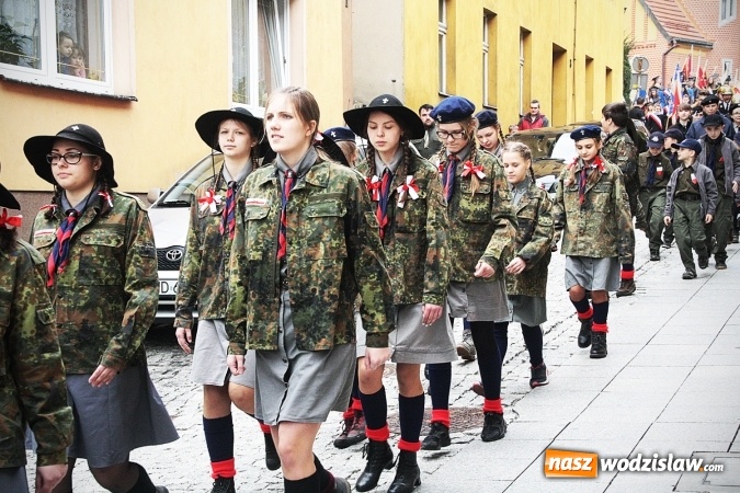 Zdjęcie w galerii na portalu naszwodzislaw.com: Święto Konstytucji 3 Maja. Obchody w Wodzisławiu Śląskim wiadomości z regionu