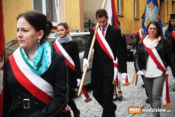 Zdjęcie w galerii na portalu naszwodzislaw.com: Święto Konstytucji 3 Maja. Obchody w Wodzisławiu Śląskim wiadomości z regionu