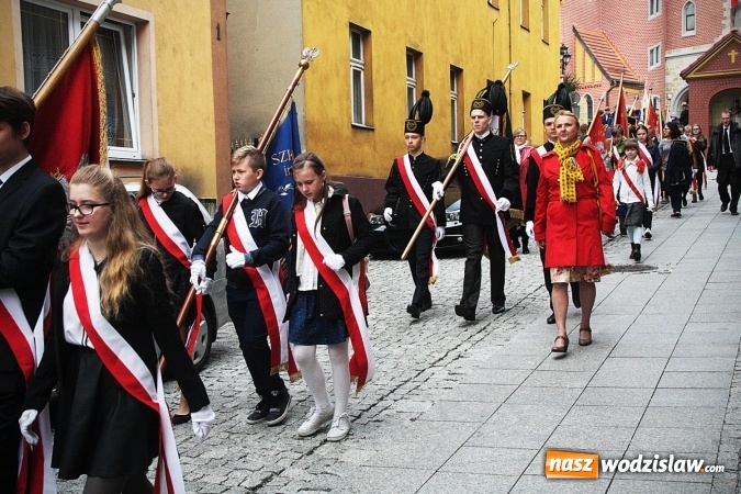 Zdjęcie w galerii na portalu naszwodzislaw.com: Święto Konstytucji 3 Maja. Obchody w Wodzisławiu Śląskim wiadomości z regionu