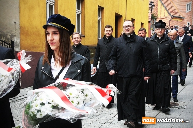 Zdjęcie w galerii na portalu naszwodzislaw.com: Święto Konstytucji 3 Maja. Obchody w Wodzisławiu Śląskim wiadomości z regionu