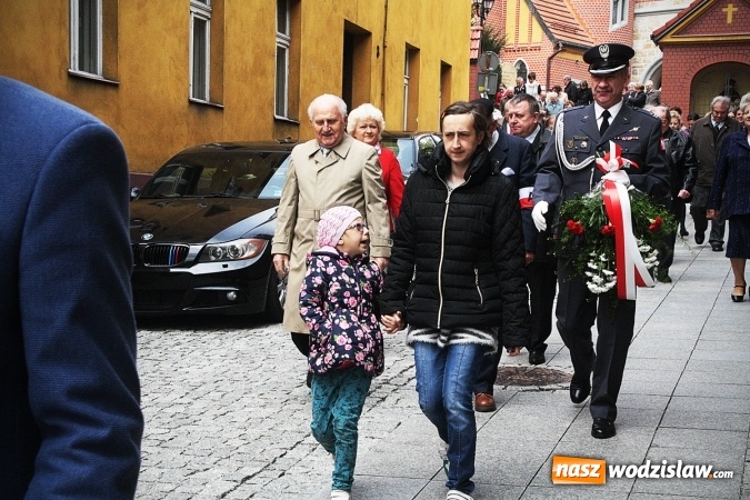 Zdjęcie w galerii na portalu naszwodzislaw.com: Święto Konstytucji 3 Maja. Obchody w Wodzisławiu Śląskim wiadomości z regionu